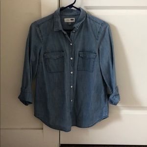 Chambray top